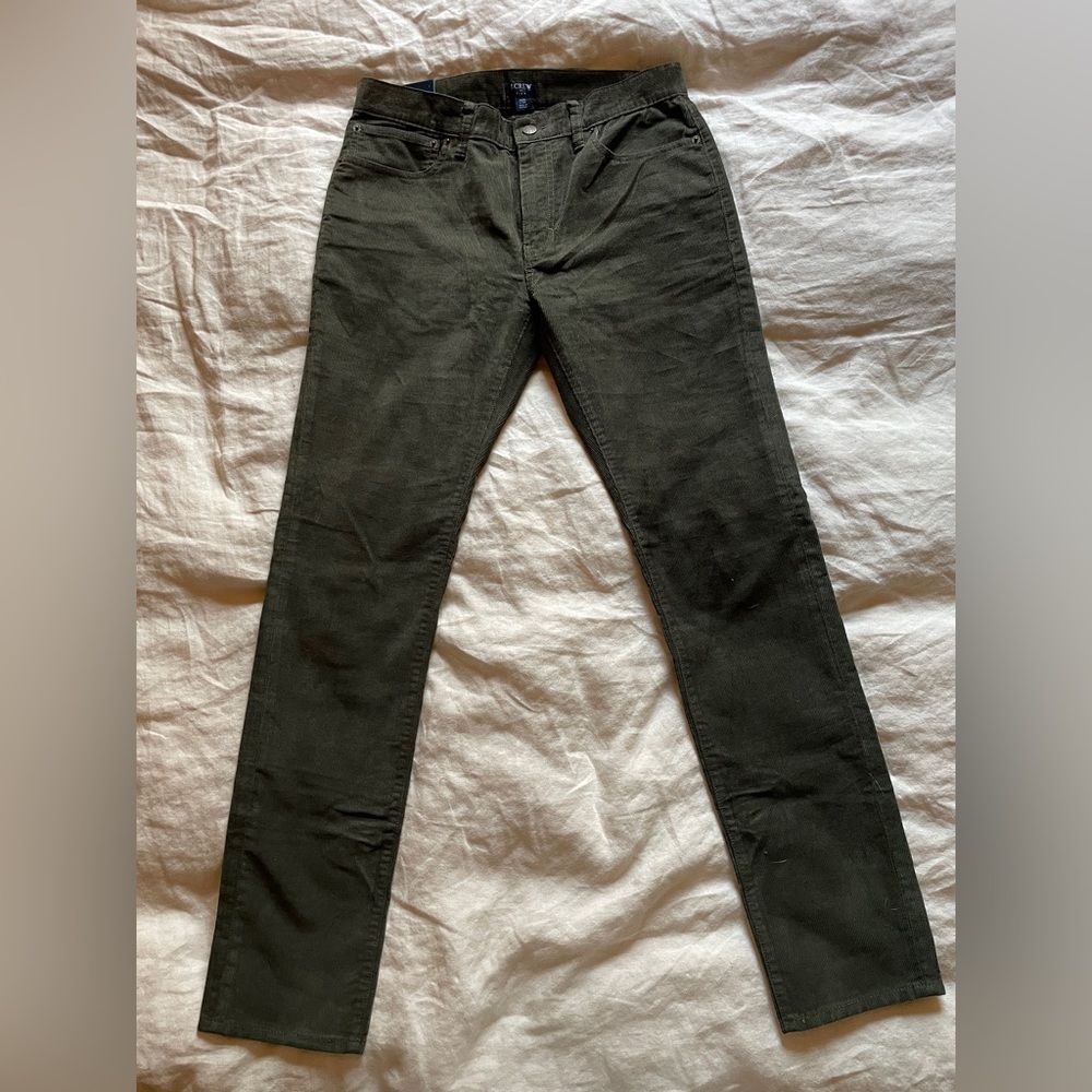 J.Crew slim-fit flex corduroy pant